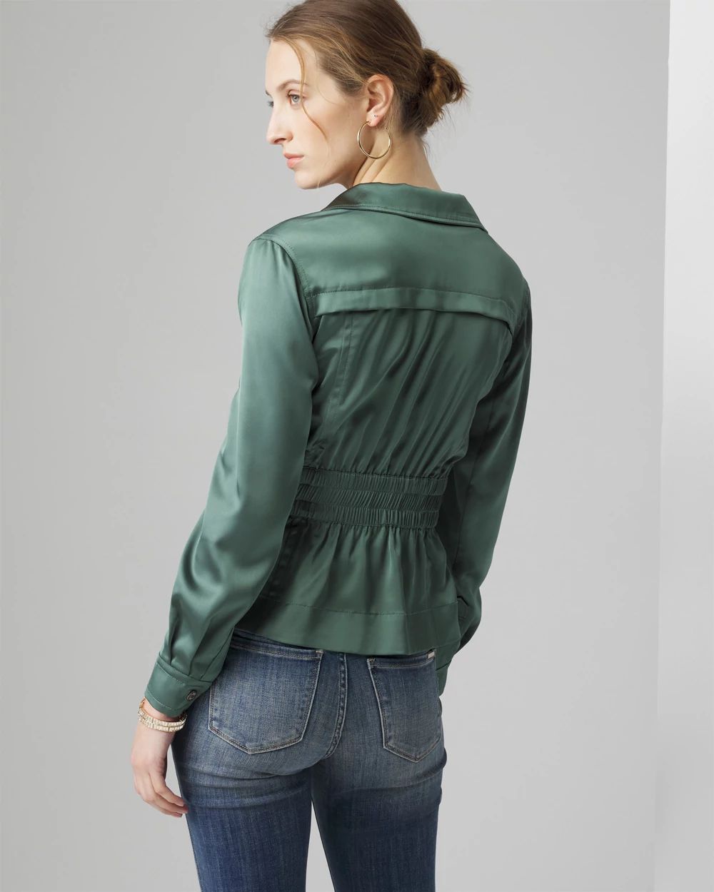 bloomouterwear anorak jacket Lサイズ ANORAK OVER SHIRT JACKET